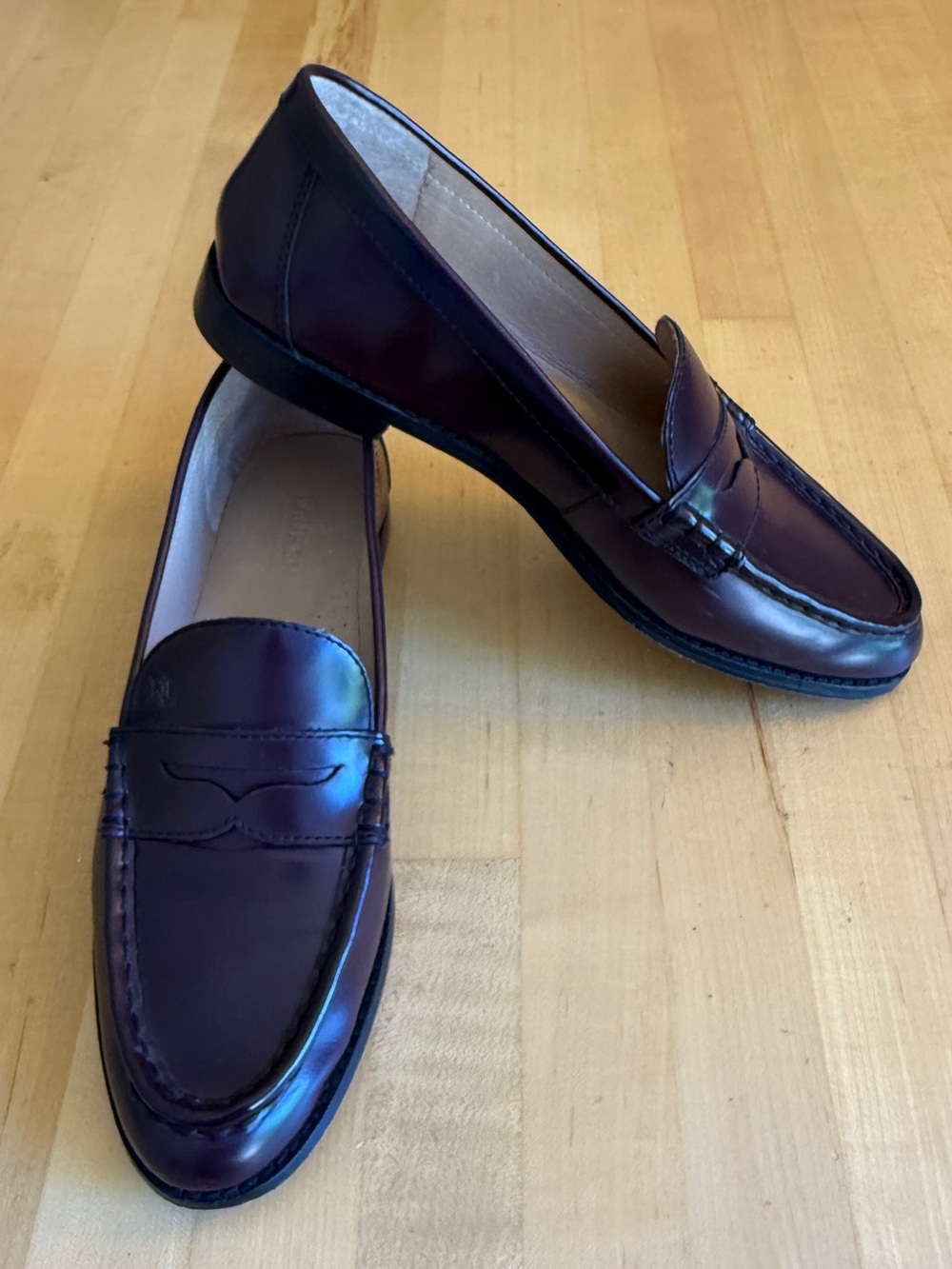 Ralph Lauren Wynnie Leather Loafers 10B *EUC* - Picture 5 of 13